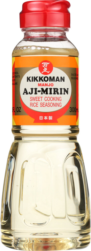 KIKKOMAN: Manjo Aji Mirin Sweet Cooking Rice Seasoning, 10 OZ