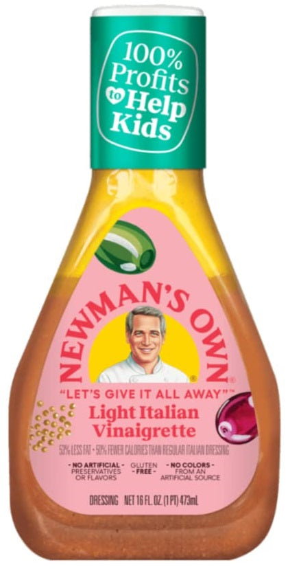 NEWMANS OWN: Light Italian Dressing, 16 oz