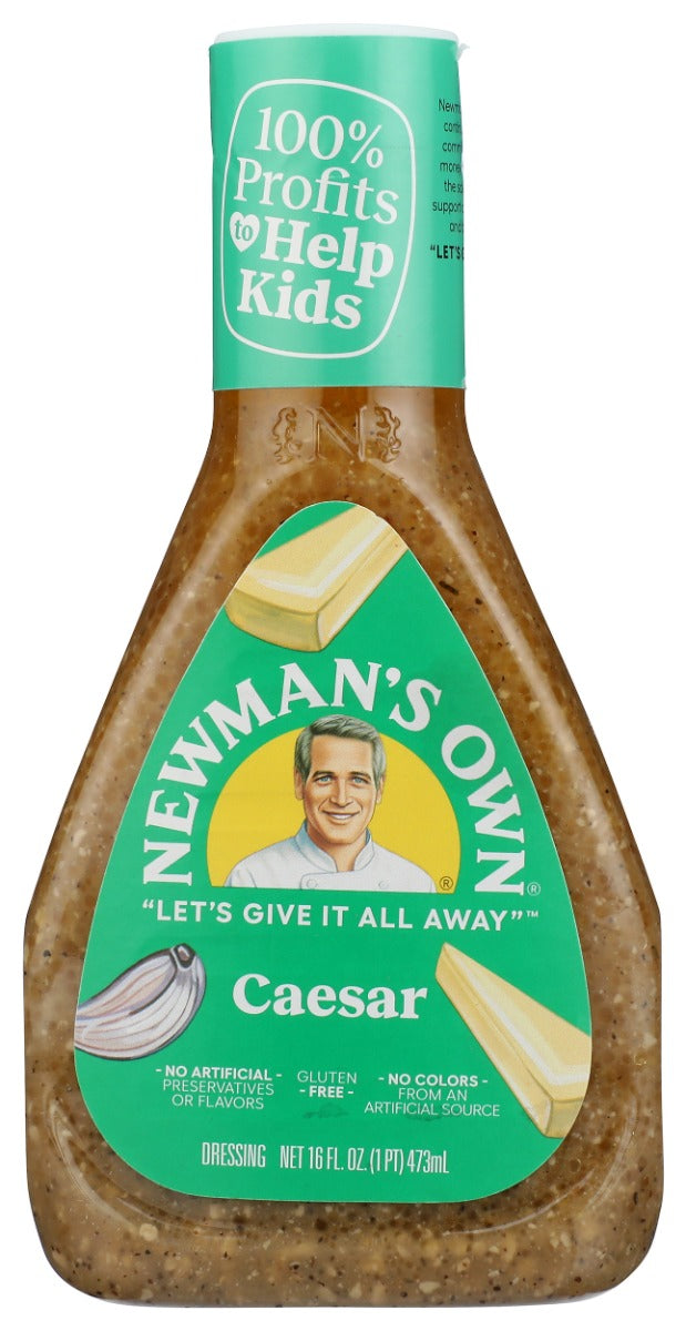 NEWMANS OWN: Drssng Caesar, 16 oz