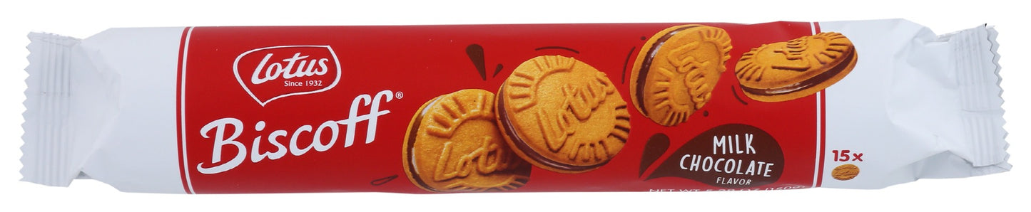 BISCOFF: Cookie Sandwich Choco Cream, 5.29 oz