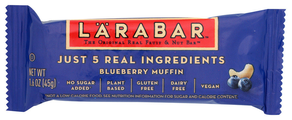 LARABAR: Blueberry Muffin Fruit and Nut Bar, 1.6 oz