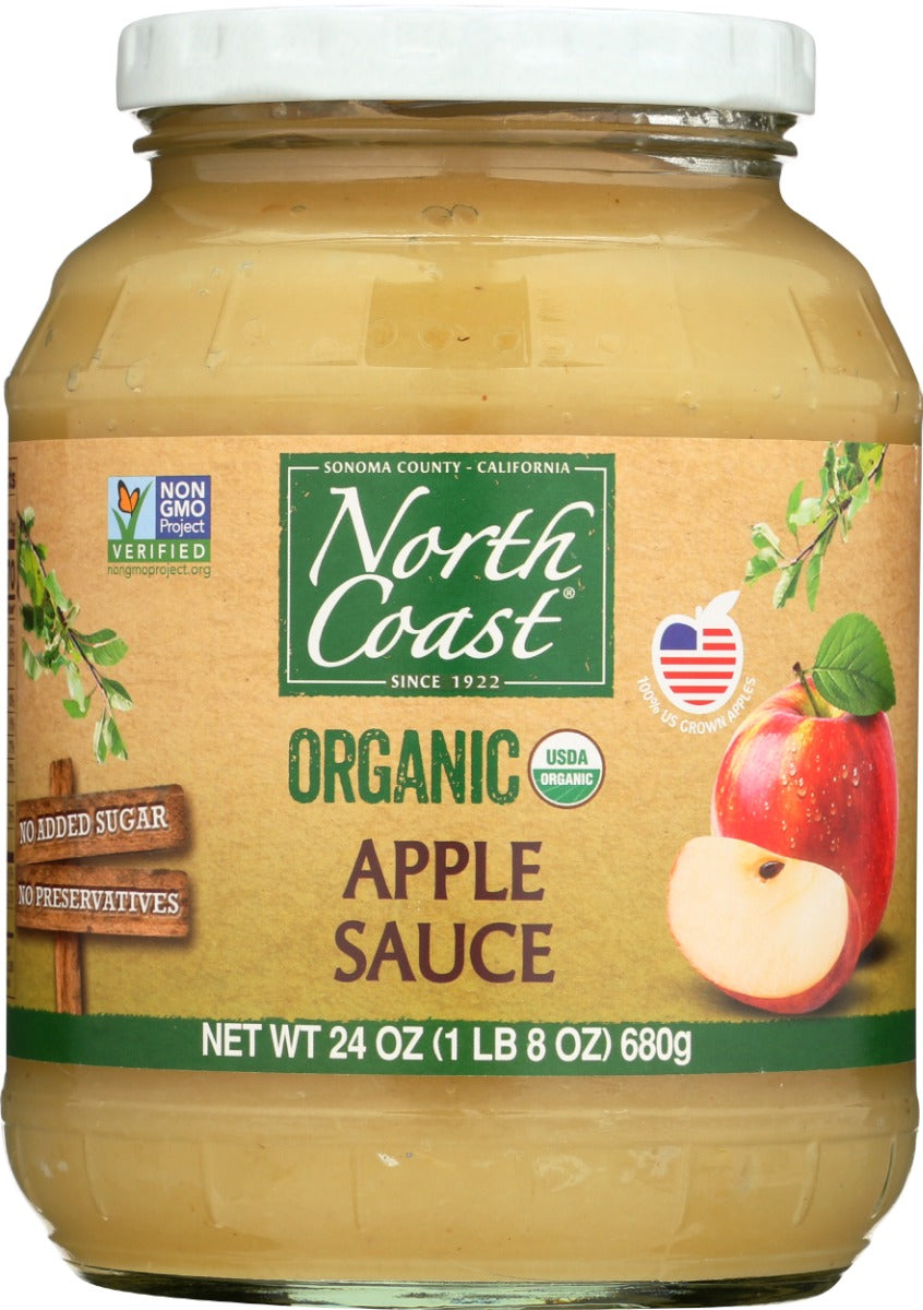 NORTH COAST: Organic Applesauce, 24 oz
