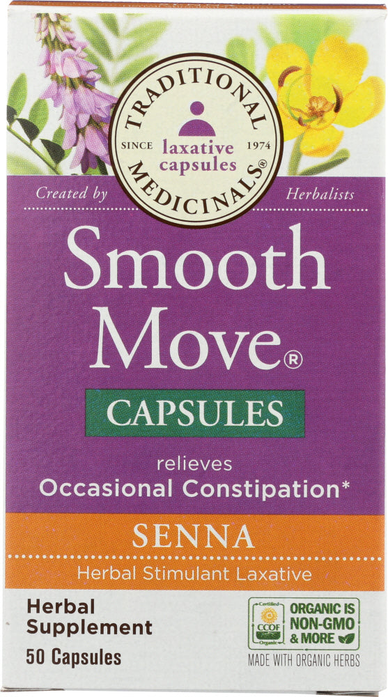 TRADITIONAL MEDICINALS: Smooth Move Senna Extract, 50 cp