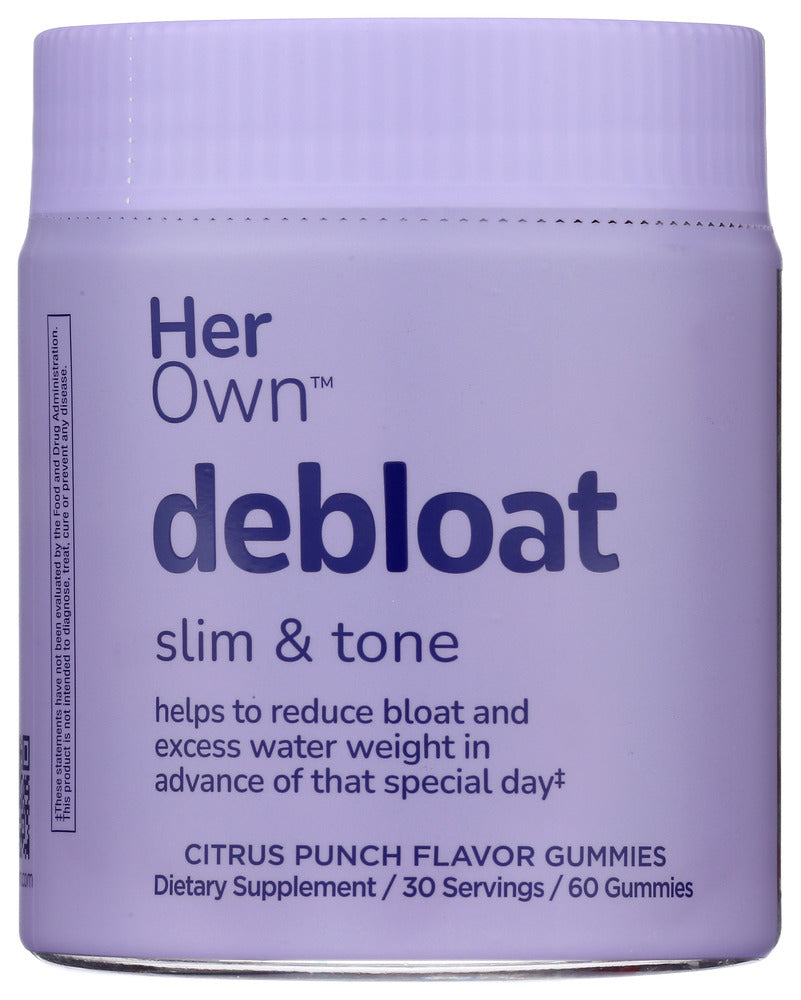 HEROWN: Debloat Gummy, 60 pc