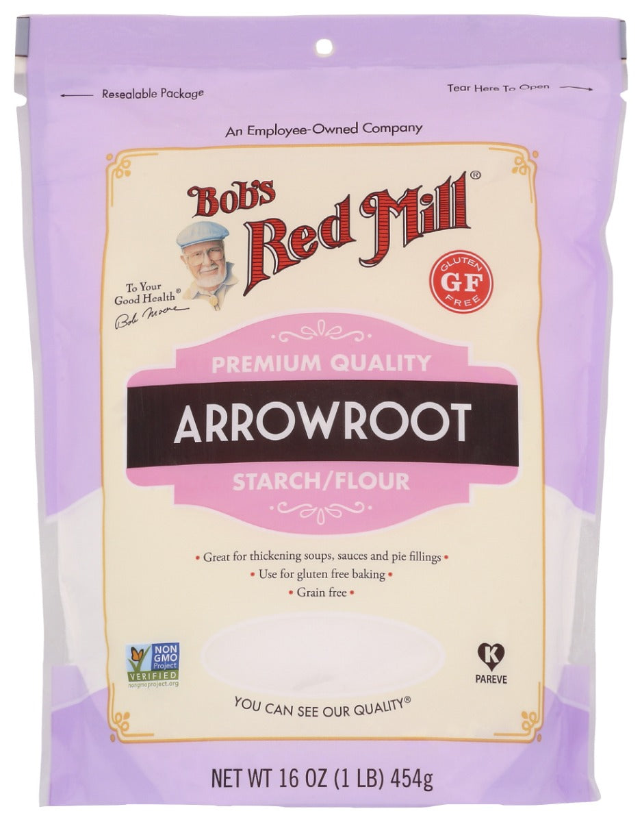 BOBS RED MILL: Arrowroot Starch, 16 oz
