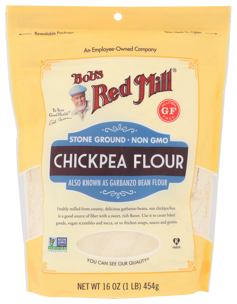 BOBS RED MILL: Flour Chickpea, 16 oz