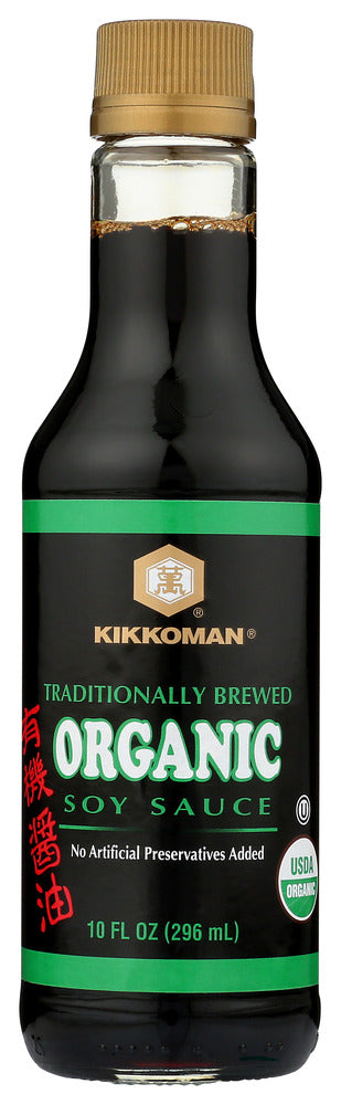 KIKKOMAN: Organic Soy Sauce, 10 oz