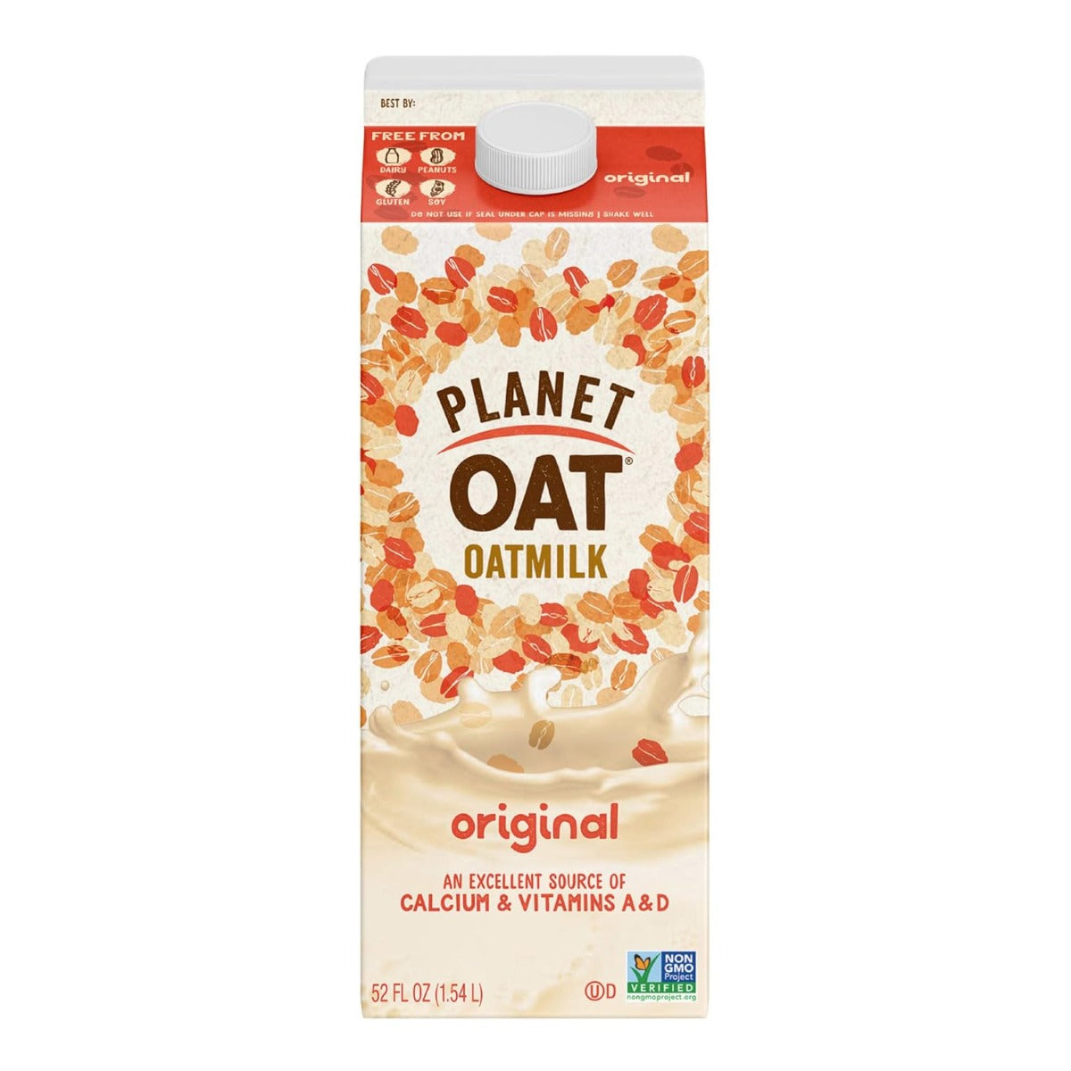PLANET OAT: Original Oat Milk, 52 fl