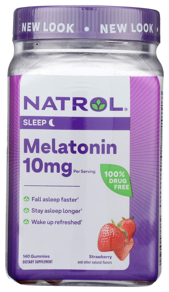 NATROL: Melatonin Gummies 10mg, 140 pc