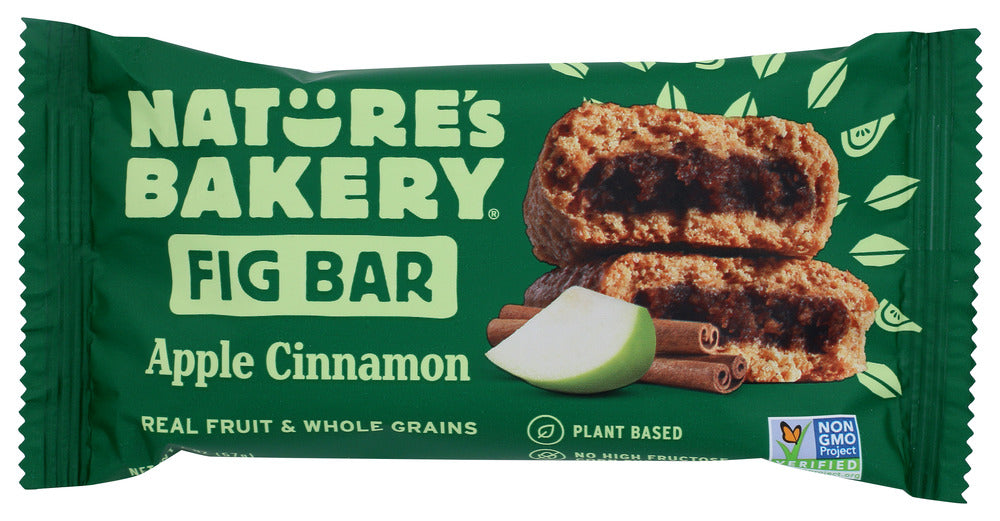 NATURE'S BAKERY: Whole Wheat Fig Bar Apple Cinnamon, 2 oz