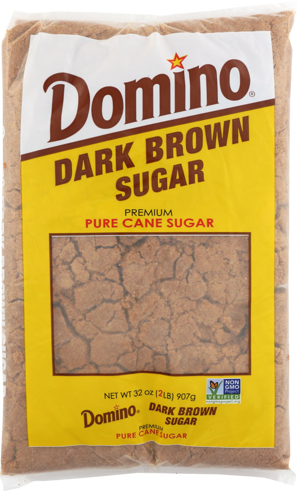 DOMINO: Sugar Dark Brown, 2 LB