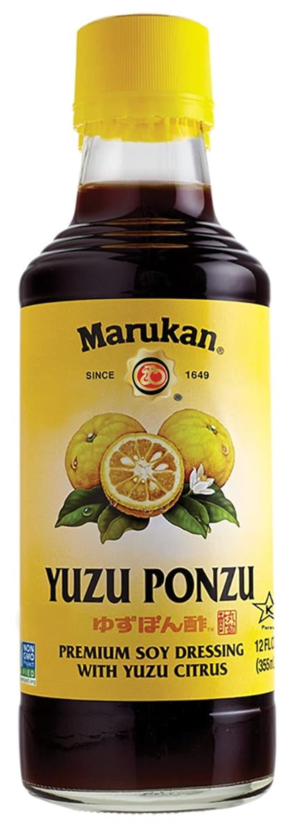 MARUKAN: Yuzu Ponzu Premium Soy Dressing, 12 fo