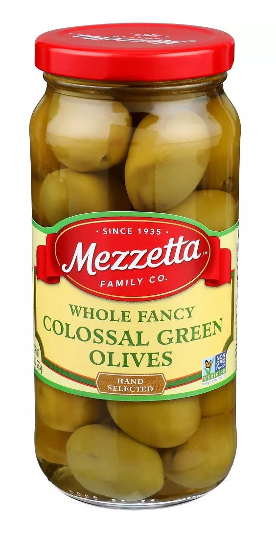 MEZZETTA: Olive Colossal Fancy, 10 oz