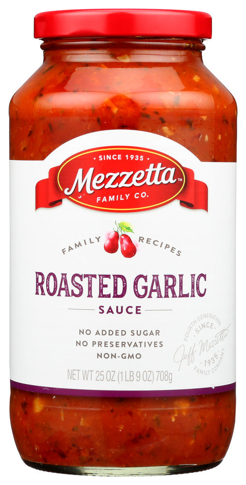 MEZZETTA: Napa Valley Bistro Roasted Garlic Pasta Sauce, 25 oz