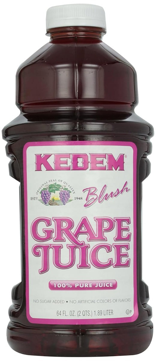 KEDEM: Juice Grape Blush, 64 OZ