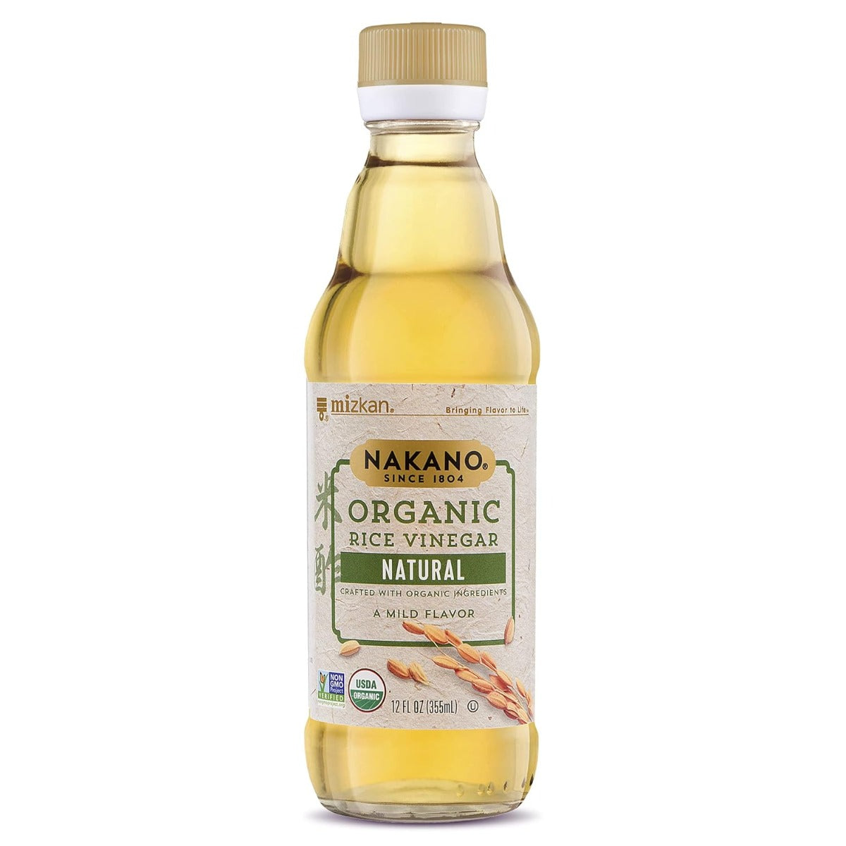 NAKANO: Organic Natural Rice Vinegar, 12 oz