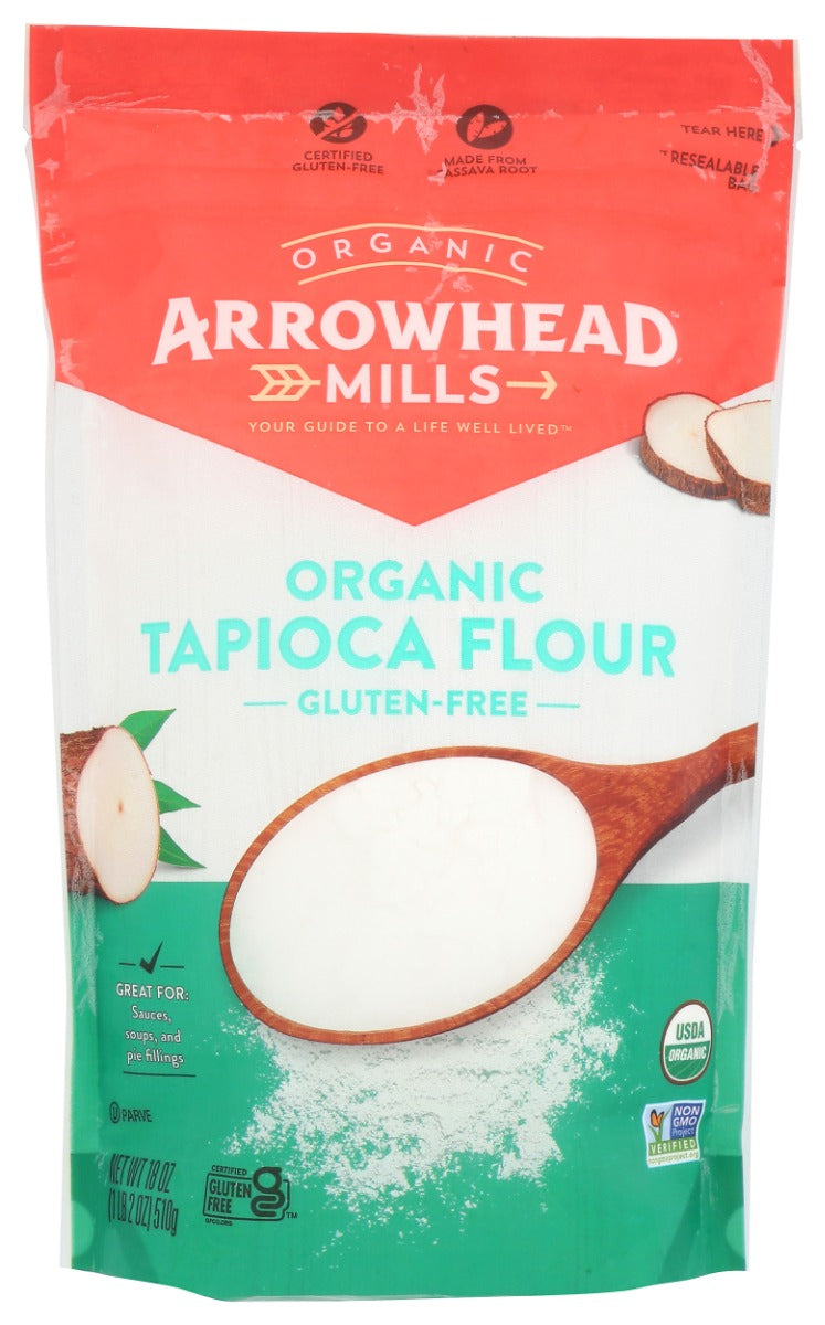 ARROWHEAD MILLS: Organic Tapioca Flour, 18 oz