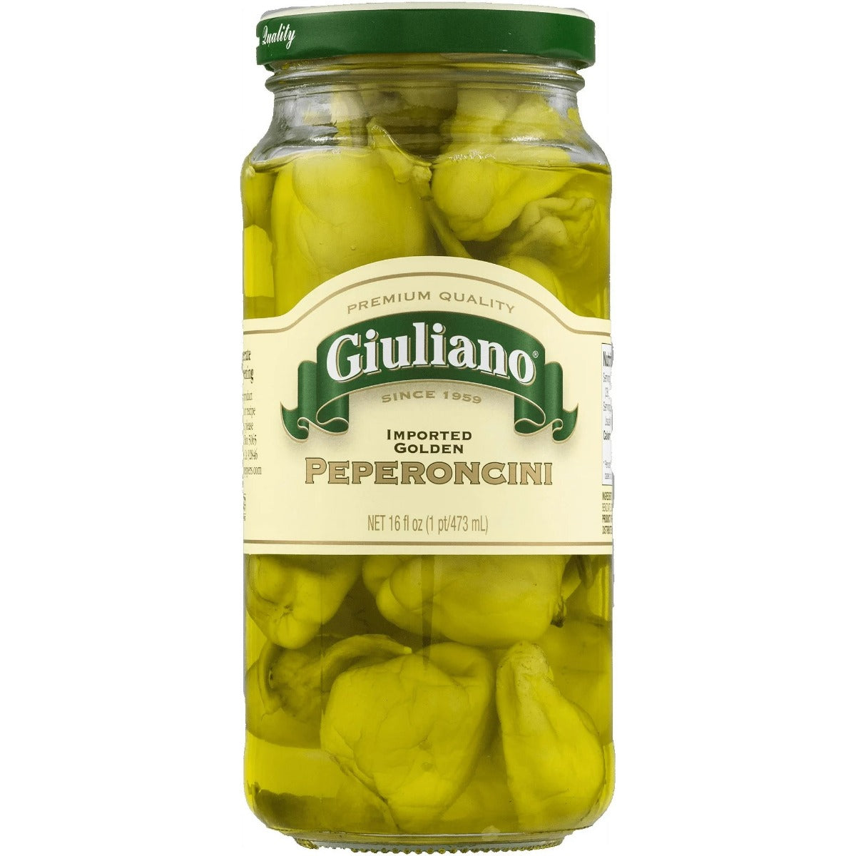 GIULIANO: Imported Peperoncini, 16 oz