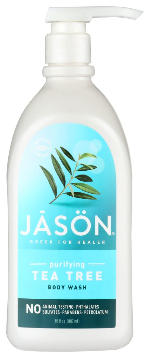 JASON: Body Wash Purifying Tea Tree, 30 oz