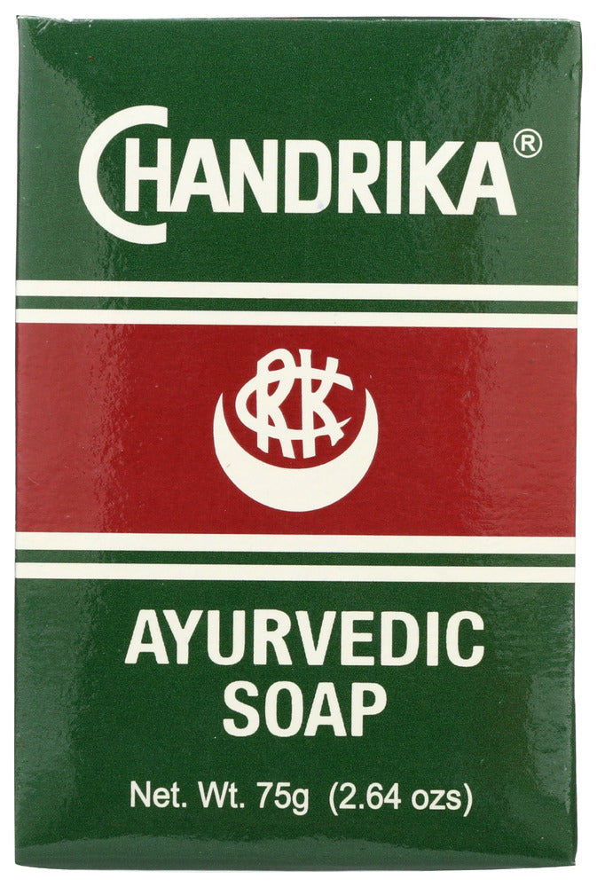 CHANDRIKA: Ayurvedic Soap Bar, 2.64 oz