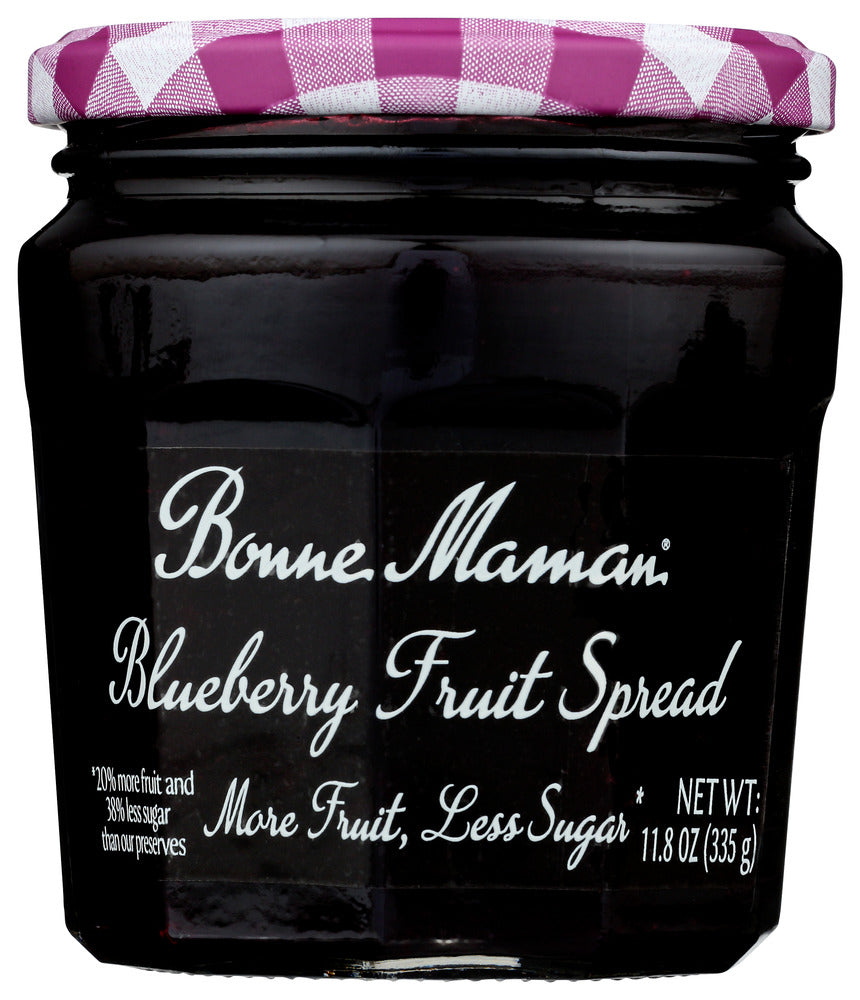 BONNE MAMAN: Fruit Spread Blueberry, 11.8 OZ