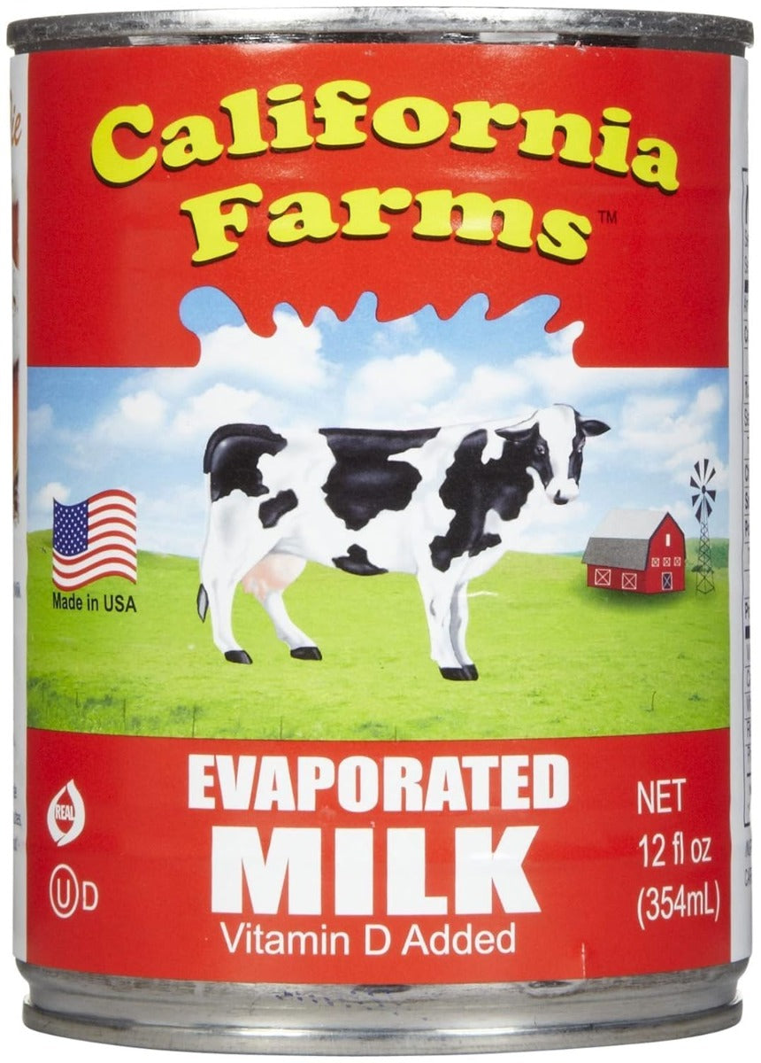 CALIFORNIA FARMS: Milk Evaporated, 12 oz