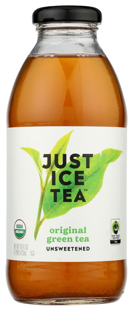 EAT THE CHANGE: Just Ice Tea Original Green Tea, 16 fo