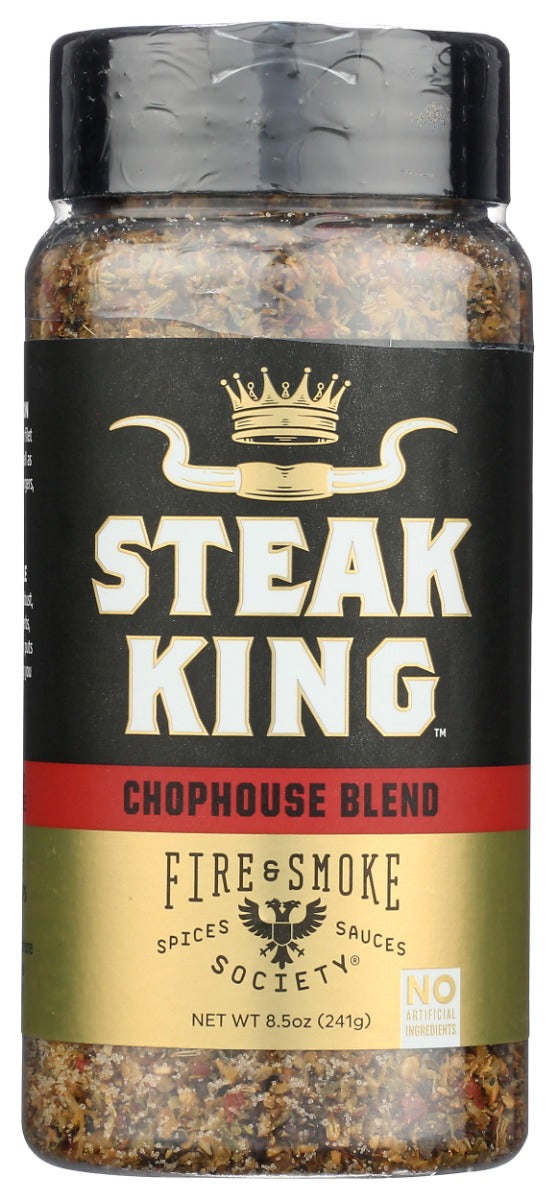 FIRE AND SMOKE: Steak King Competition Blend, 10 oz
