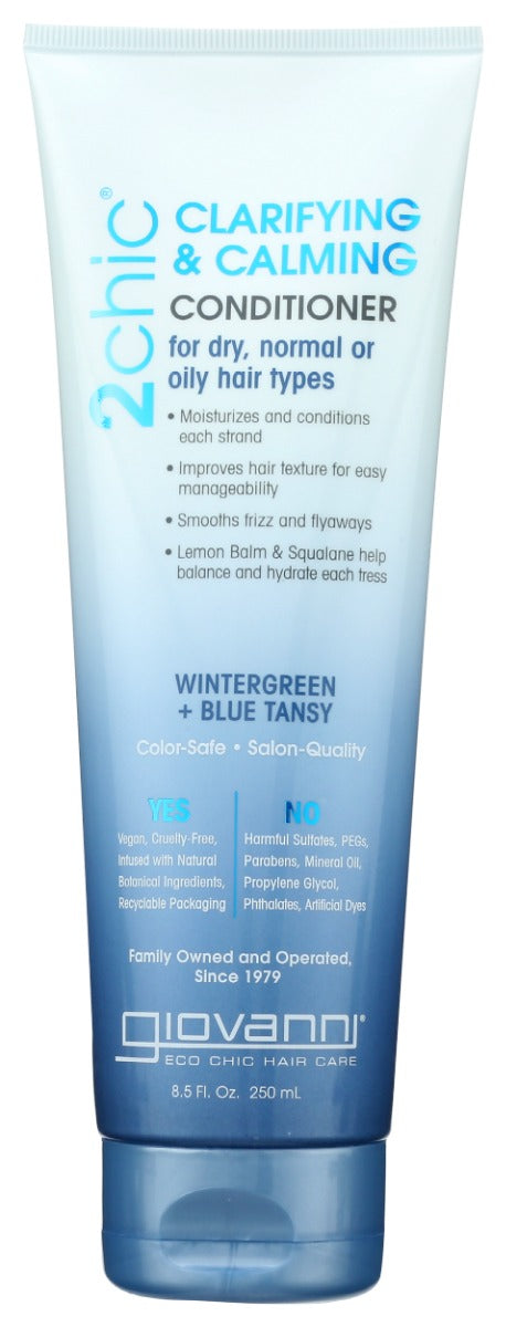 GIOVANNI COSMETICS: Conditioner Clarify Calm, 8.5 OZ