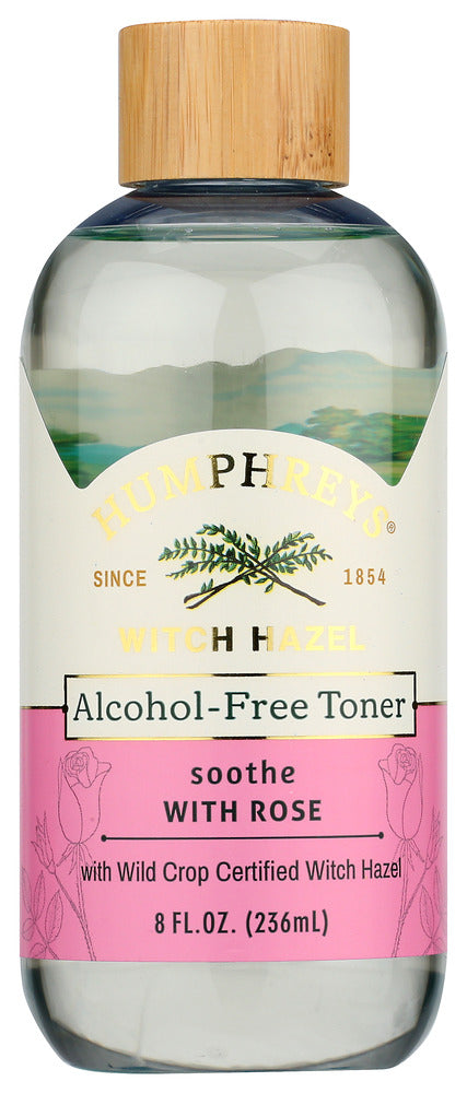 HUMPHREYS: Toner Wtch Hzel Rose, 8 OZ