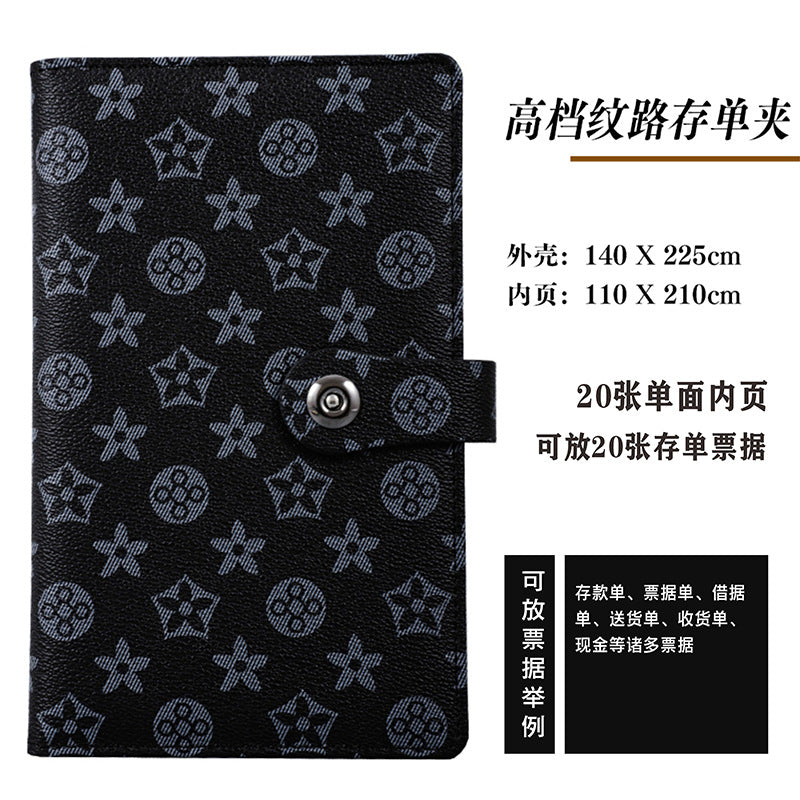 New Leather Textured Bank Document Organizer Wallet