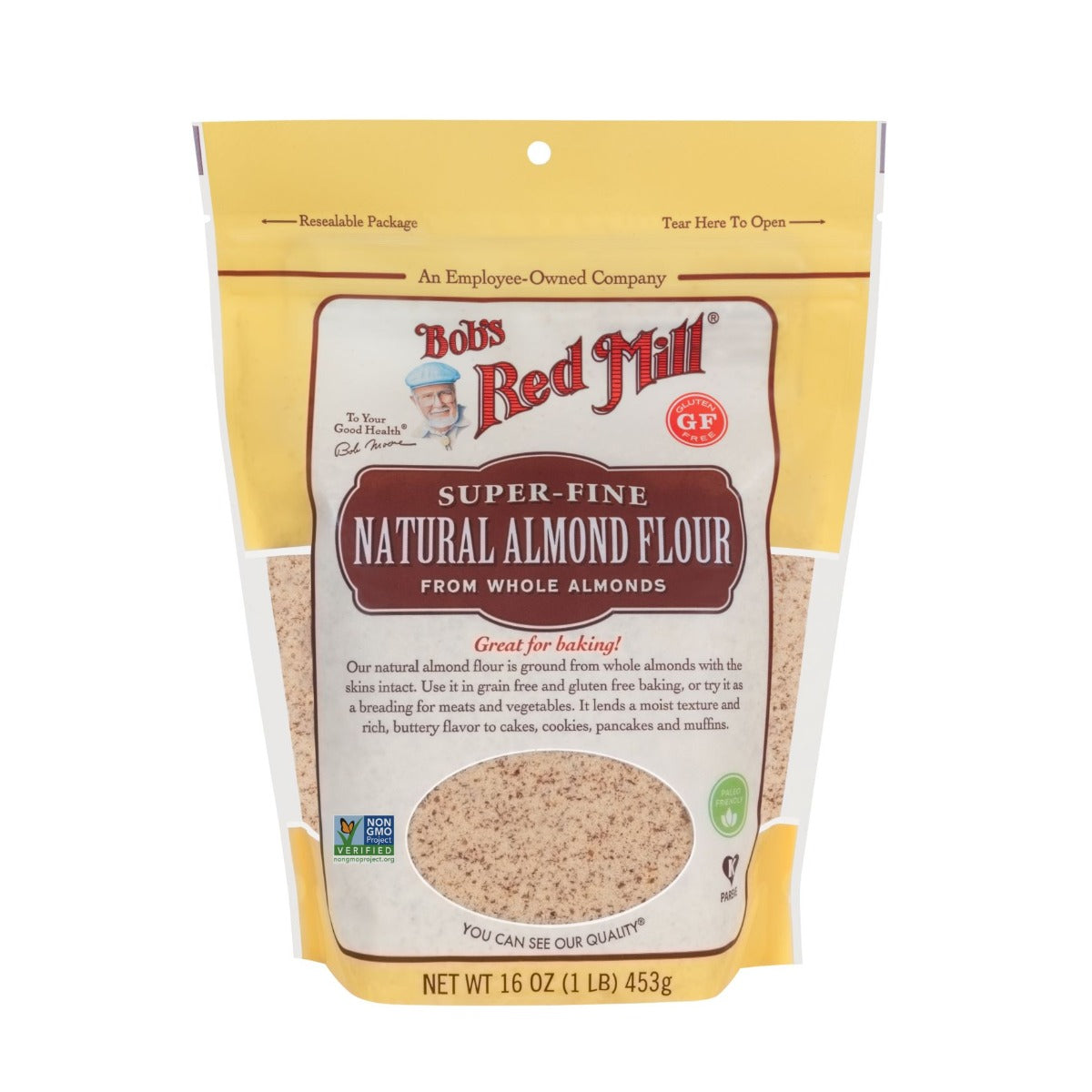BOBS RED MILL: Super Fine Natural Almond Flour, 16 oz