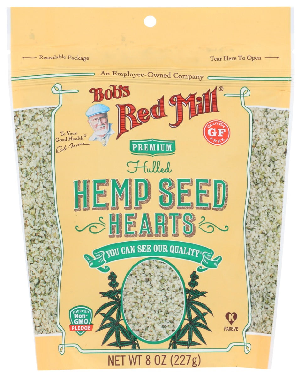 BOBS RED MILL: Hulled Hemp Seed Hearts, 8 oz