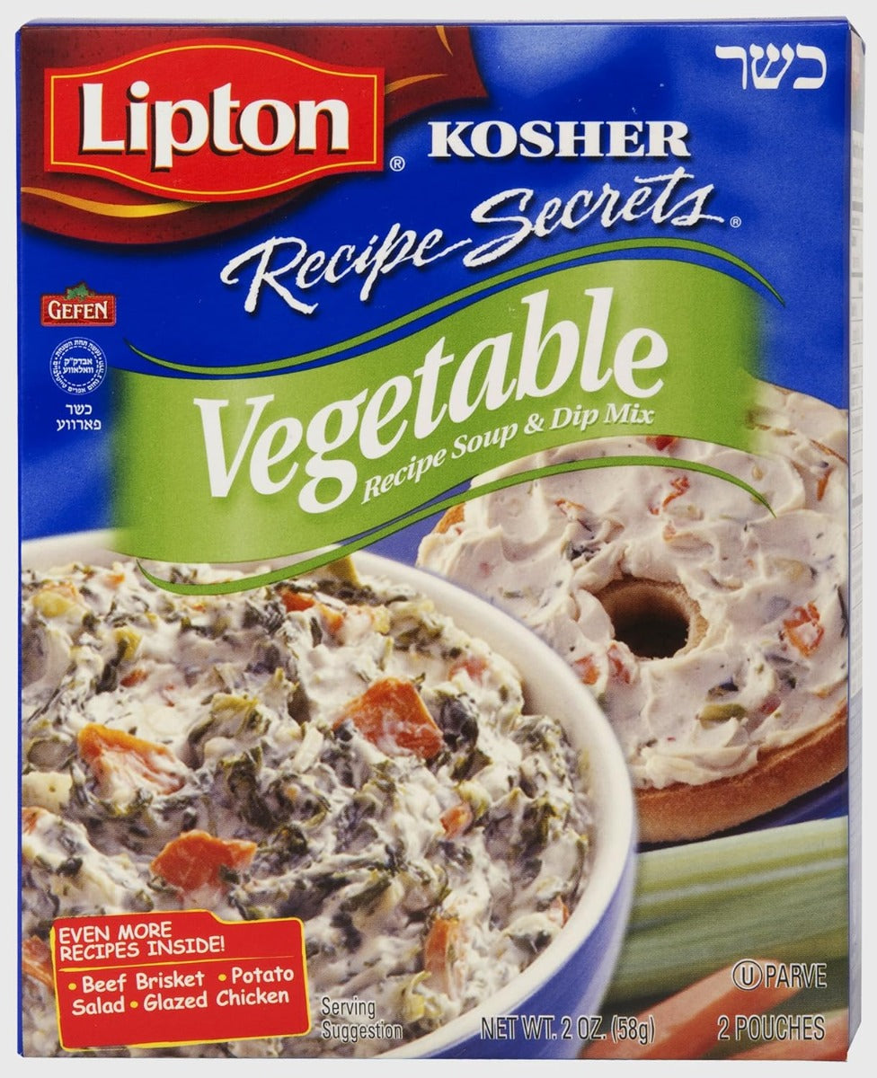 LIPTON KOSHER: Recipe Secrets Vegetable Soup, 2 oz