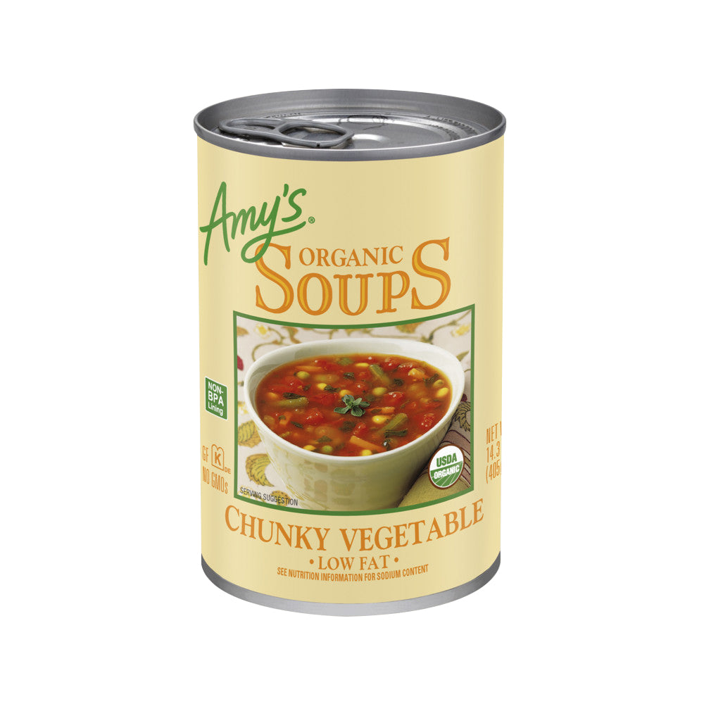AMY'S: Organic Soup Chunky Vegetable, 14.3 oz