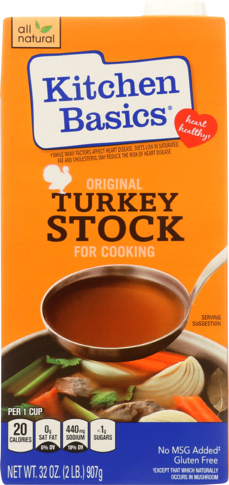 KITCHEN BASICS: Original Turkey Stock, 32 oz