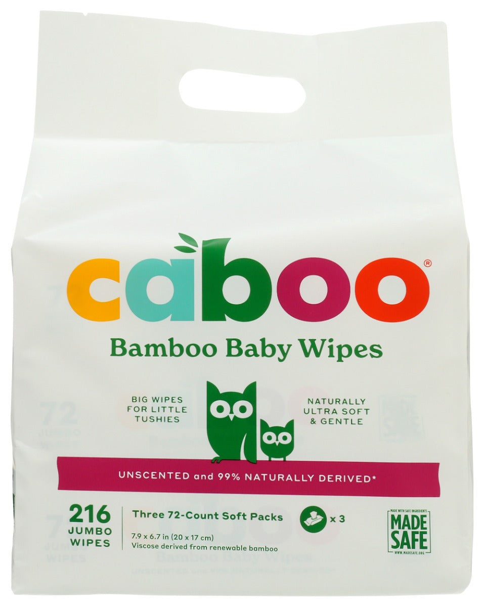 CABOO: Wipe Baby Bundle, 216 packs