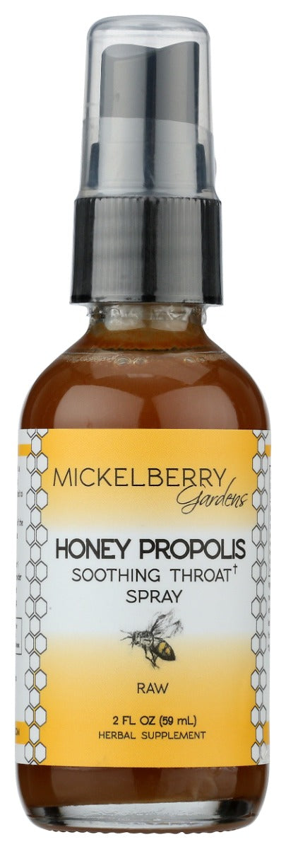 MICKELBERRY GARDENS: Propolis Throat Hny Spry, 2 fo