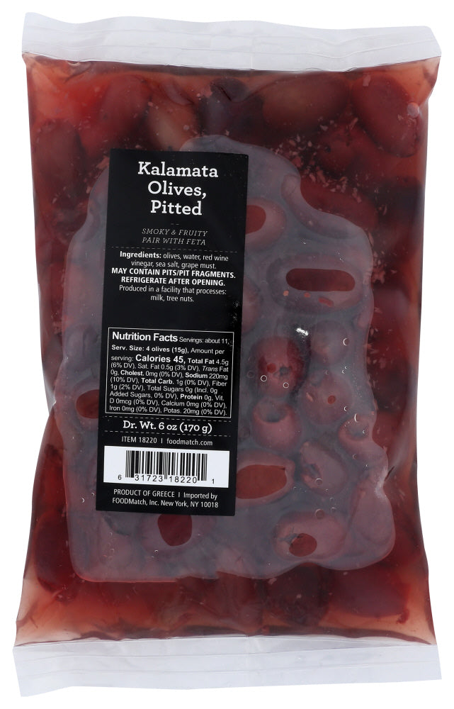 DIVINA: Pouch Olive Ptd Kalamata, 6 oz
