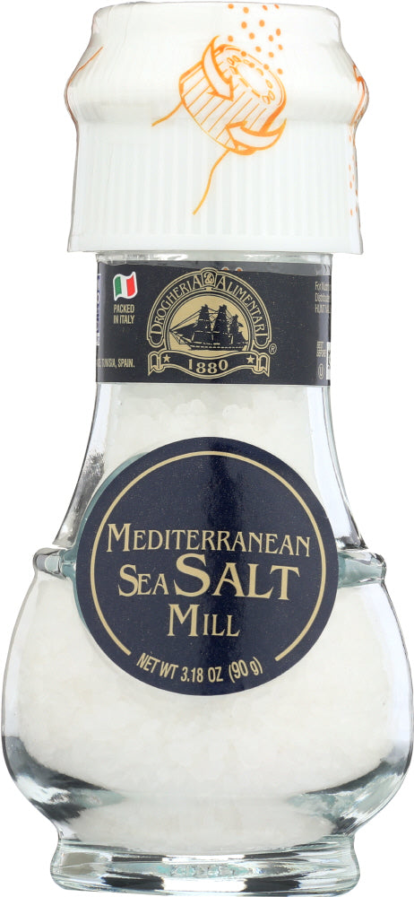 DROGHERIA & ALIMENTARI: Mediterranean Salt Mill, 3.17 oz