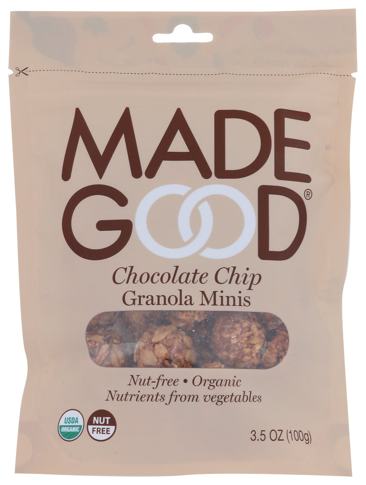 MADEGOOD: Chocolate Chip Granola Pouch, 3.5 oz