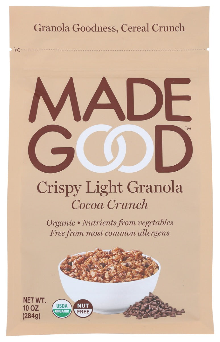 MADEGOOD: Crispy Light Granola Cocoa Crunch, 10 oz