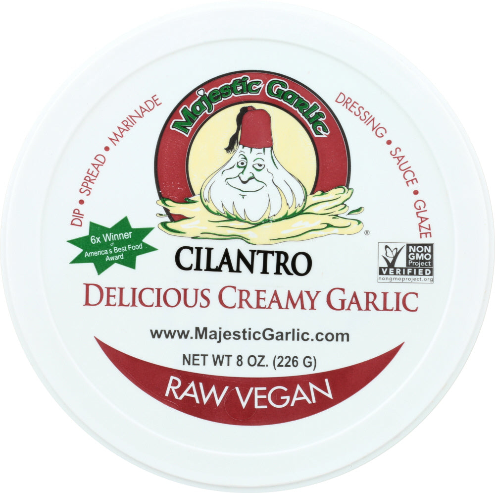 MAJESTIC GARLIC INC: Spread Cilantro Garlic, 8 oz