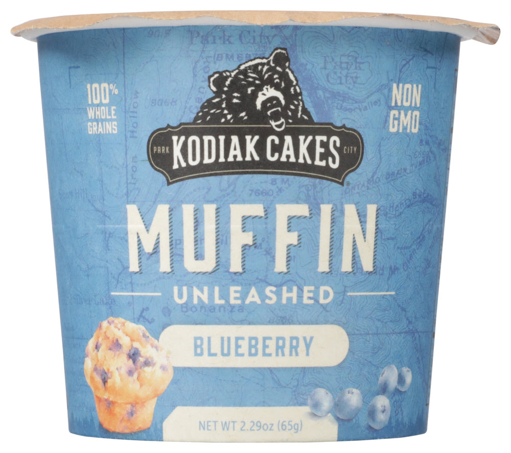 KODIAK: Muffin Cup Blueberry, 2.29 oz
