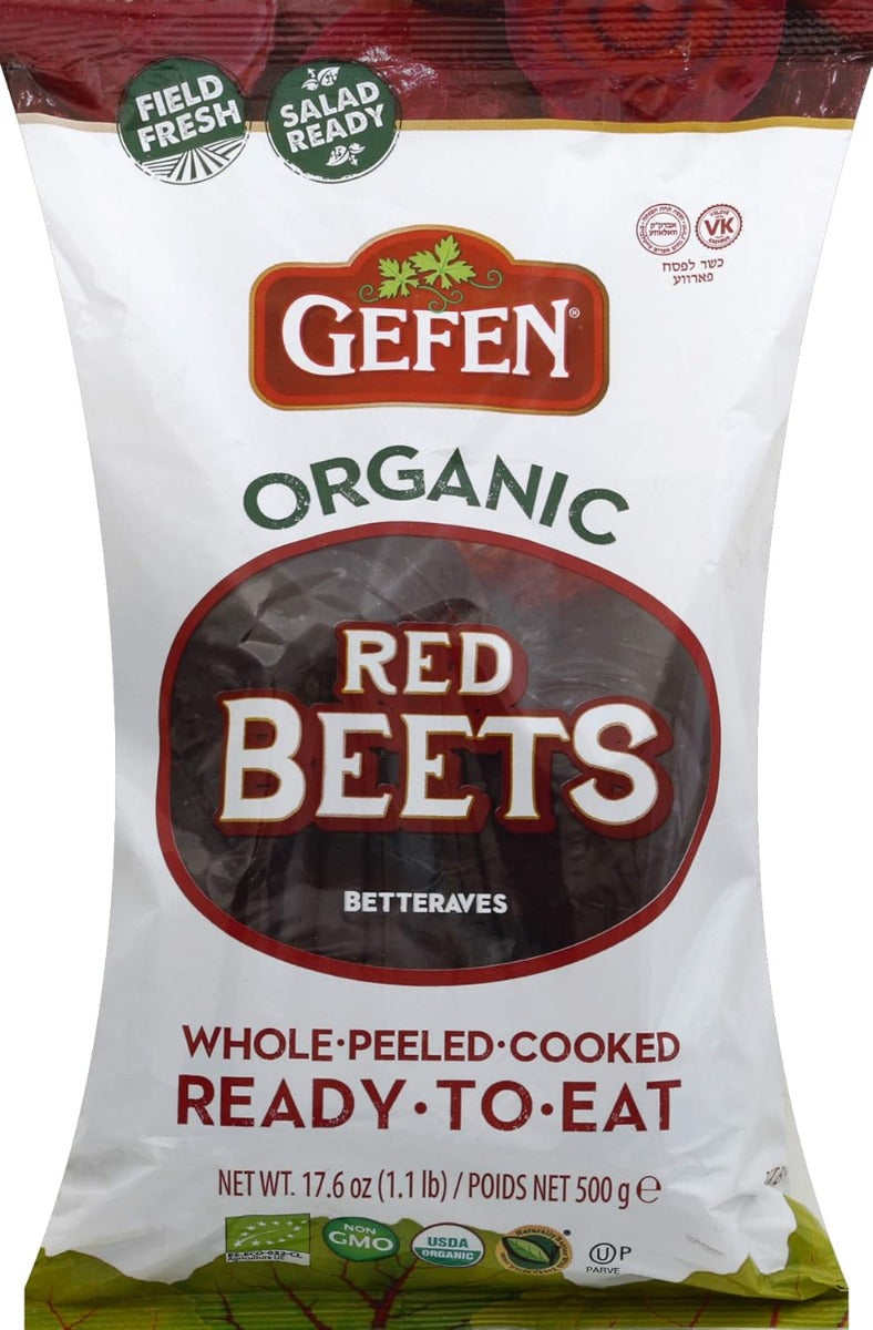 GEFEN: Organic Red Beets Vacuum Pack, 17.6 oz