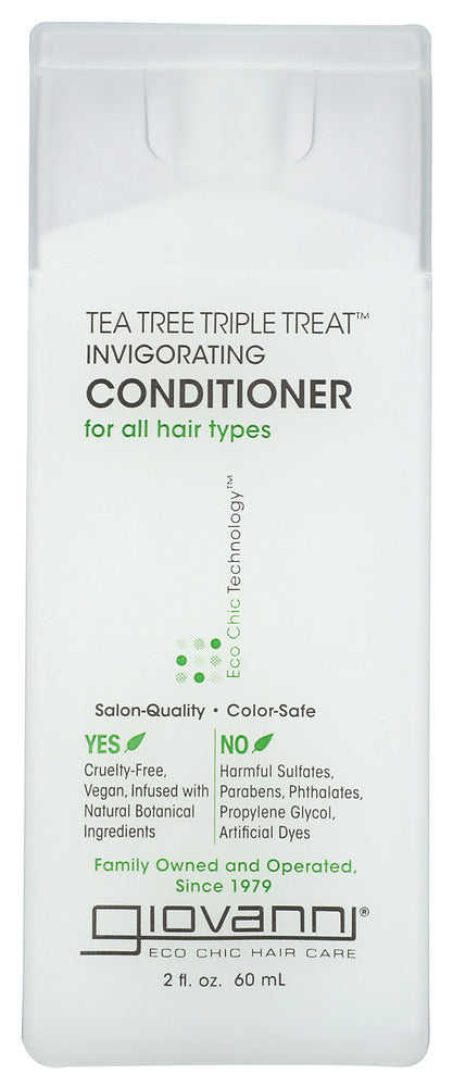 GIOVANNI COSMETICS: Condtnr Ttree Trpl Treat, 2 oz