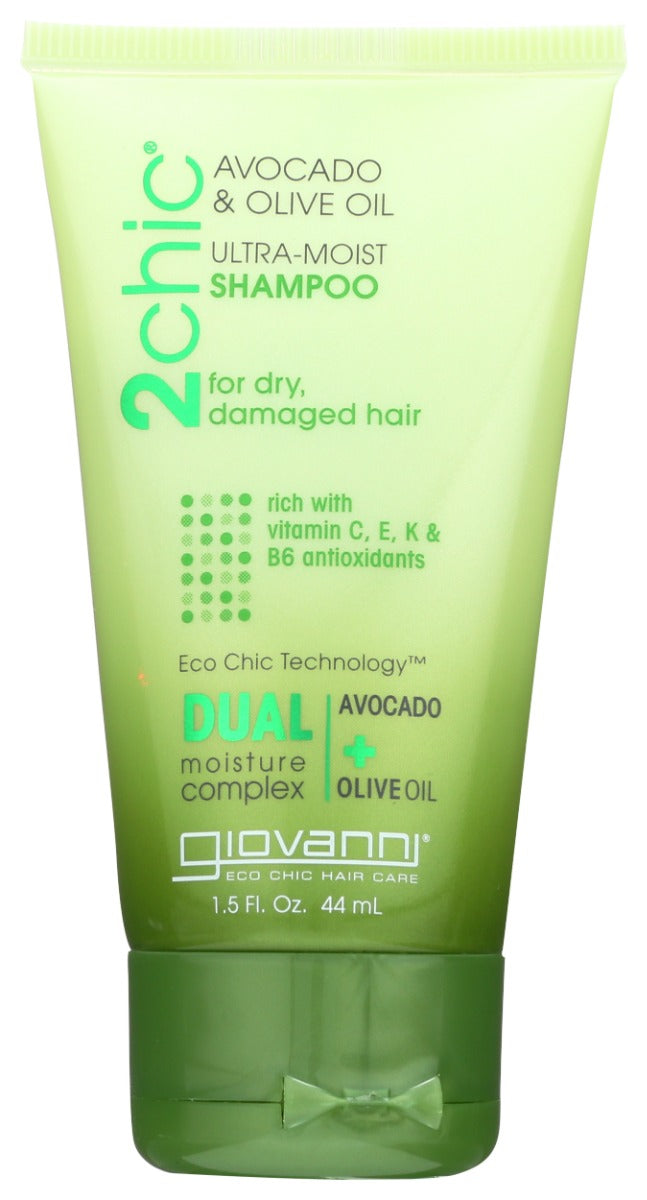 GIOVANNI COSMETICS: 2Chic Avocado and Olive Oil Shampoo, 1.5 fo