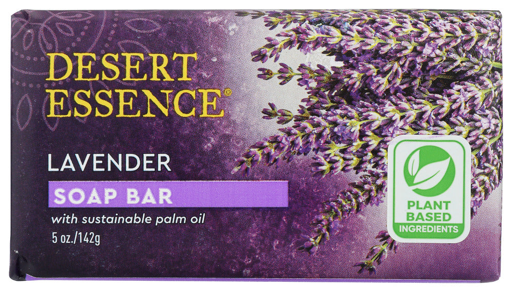 DESERT ESSENCE: Soap Bar Lavender, 5 oz
