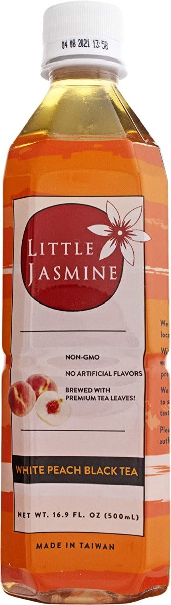 LITTLE JASMINE: Tea Rtd White Peach, 16.9 fo