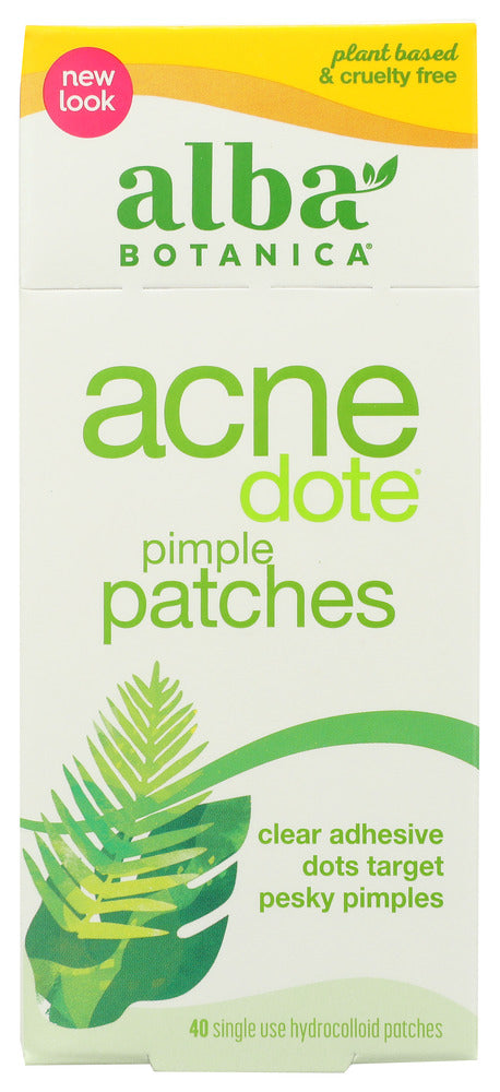 ALBA BOTANICA: Acnedote Pimple Patches, 40 ea